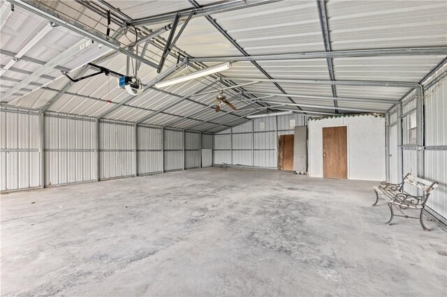 342 Davis Rd, Taft, TX 78390 - garage with metal wall