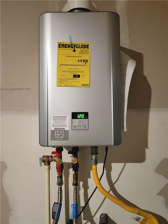 utilities with water heater