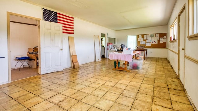 view of dining area