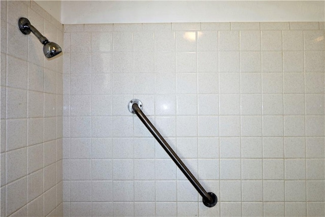 room details featuring tiled shower