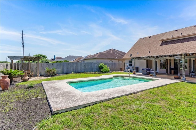 2522 Fleece Dr, Corpus Christi, TX 78414 - view of swimming pool featuring a patio