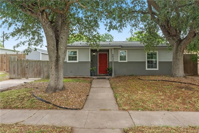 4430 Mistletoe Dr, Corpus Christi, TX 78411 - view of single story home