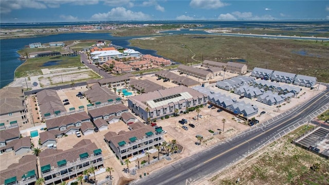 14825 Windward Dr Unit 111, Corpus Christi, TX 78418 - aerial view of property and surrounding area with a nearby body of water