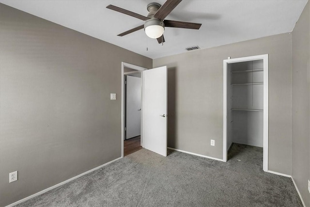 2718 Wind Rock Dr, Corpus Christi, TX 78410 - unfurnished bedroom with carpet, a walk in closet, baseboards, and a closet