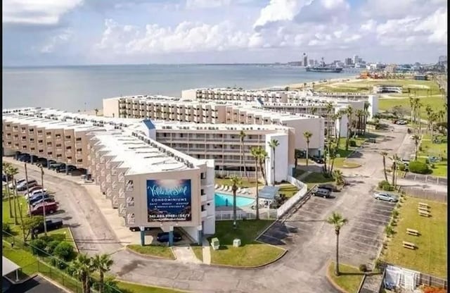 3938 Surfside Blvd Unit 2225, Corpus Christi, TX 78402 - view of urban area with a large body of water and a pool