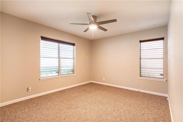 5905 Norvel Dr, Corpus Christi, TX 78412 - unfurnished room with carpet flooring and a ceiling fan