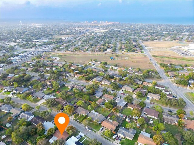5905 Norvel Dr, Corpus Christi, TX 78412 - aerial view of property's location featuring nearby suburban area