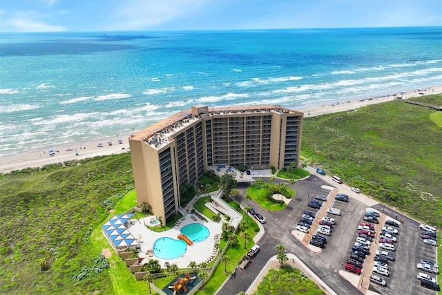 6649 Seacomber Dr Unit 807, Port Aransas, TX 78373 - drone / aerial view of unending shoreline