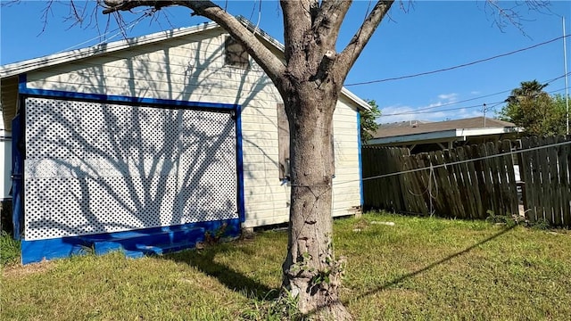 view of outdoor structure