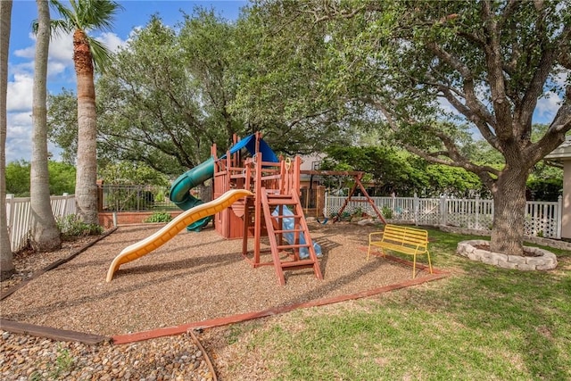 8018 Saint Laurent Dr, Corpus Christi, TX 78414 - view of community jungle gym