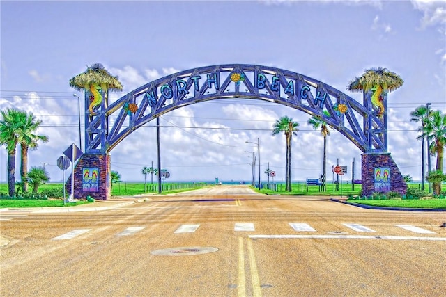 3938 Surfside Blvd Unit 3344, Corpus Christi, TX 78402 - view of asphalt road featuring traffic signs