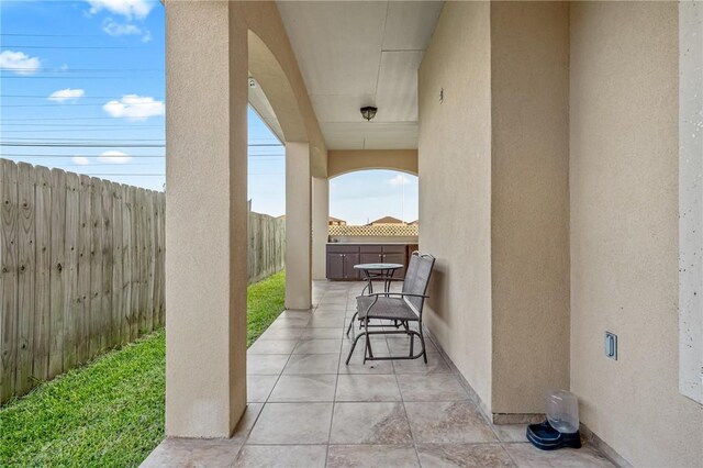 3813 Elvis Dr, Corpus Christi, TX 78414 - view of patio