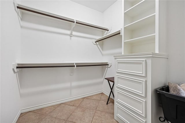3813 Elvis Dr, Corpus Christi, TX 78414 - walk in closet featuring light tile patterned flooring