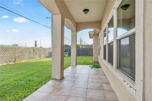 3813 Elvis Dr, Corpus Christi, TX 78414 - view of patio