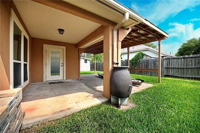 7406 Brush Creek Dr, Corpus Christi, TX 78414 - view of patio