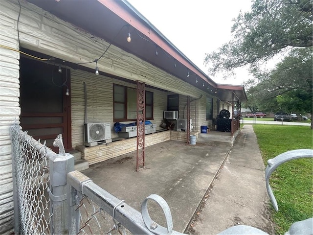 3128 Hackberry Ave, Ingleside, TX 78362 - view of patio / terrace featuring cooling unit