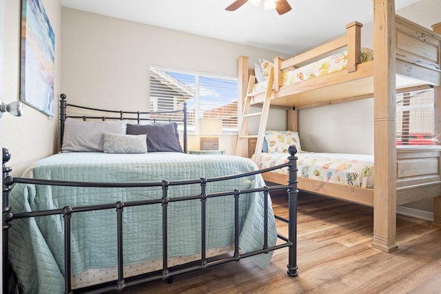 906 S Young St, Rockport, TX 78382 - bedroom with wood finished floors