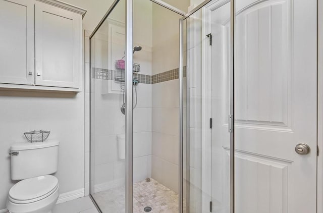 5716 S Oso Pkwy, Corpus Christi, TX 78414 - full bathroom featuring toilet and a stall shower