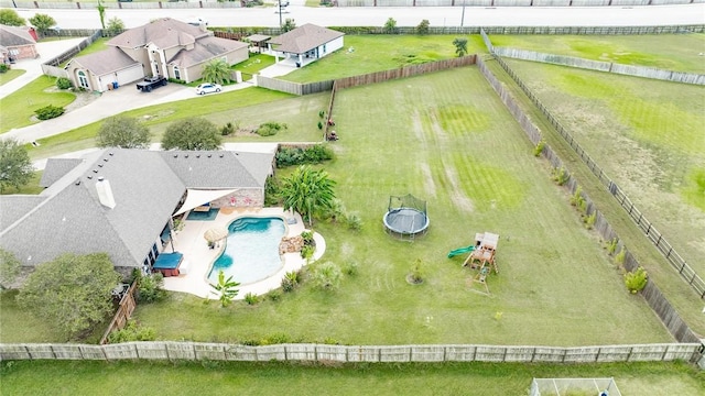 5309 Fox Glove, Corpus Christi, TX 78413 - drone / aerial view of a pool area