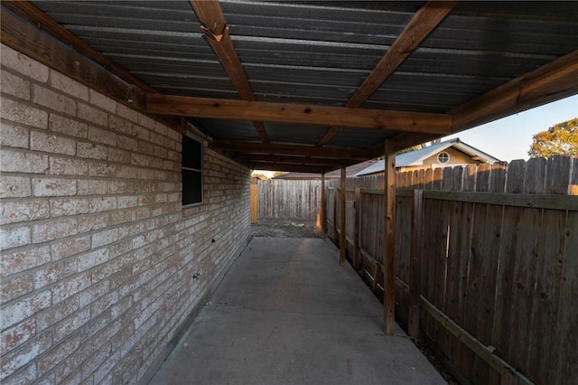 view of patio / terrace