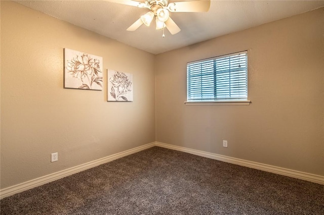 7322 Milky Way Dr, Corpus Christi, TX 78412 - unfurnished room featuring carpet flooring and a ceiling fan