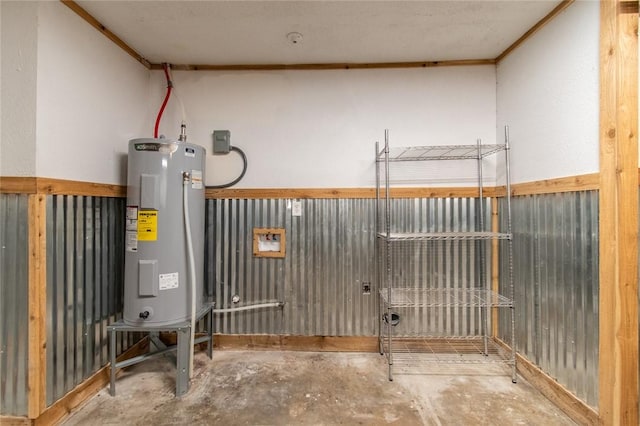 7322 Milky Way Dr, Corpus Christi, TX 78412 - utility room with water heater