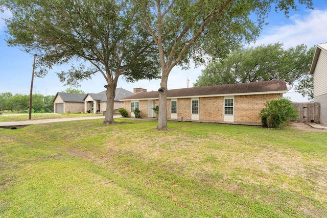 3605 Rushing Blvd, Corpus Christi, TX 78410 - single story home featuring brick siding