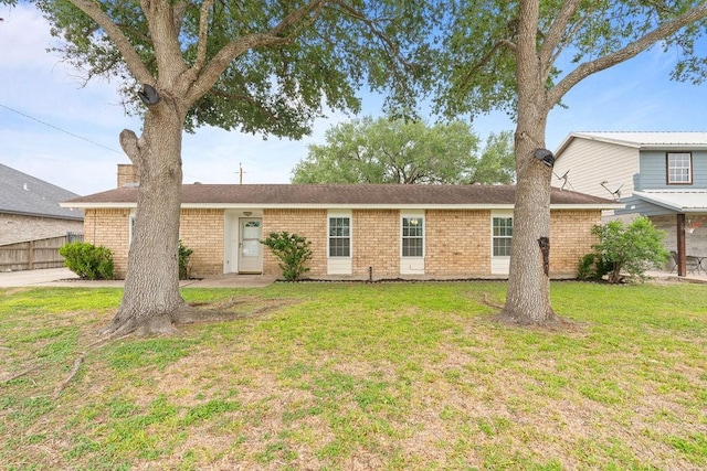 3605 Rushing Blvd, Corpus Christi, TX 78410 - view of front of house with brick siding