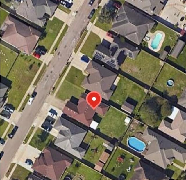 2401 Handlin Dr, Corpus Christi, TX 78418 - bird's eye view with a residential view
