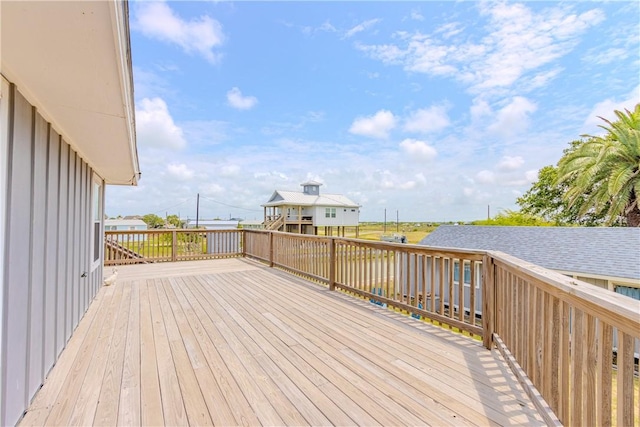 356 E Sagebrush St, Rockport, TX 78382 - view of wooden terrace