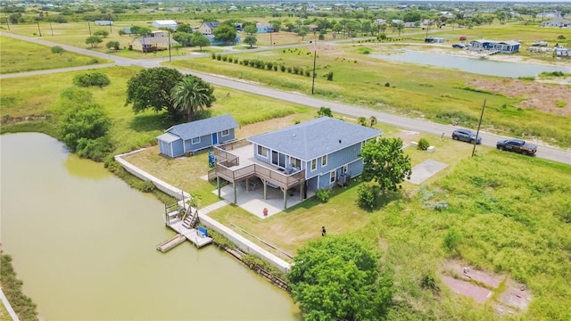 356 E Sagebrush St, Rockport, TX 78382 - bird's eye view of a nearby body of water