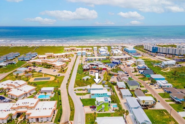 bird's eye view of extended coastline