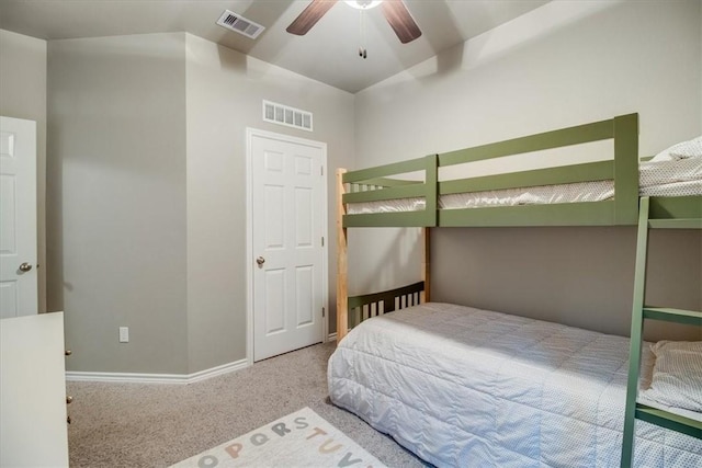 6753 Mikayla St, Corpus Christi, TX 78413 - bedroom featuring carpet flooring and a ceiling fan