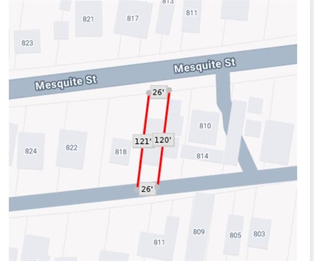 814 1/2 Mesquite St, Robstown, TX 78380 - map