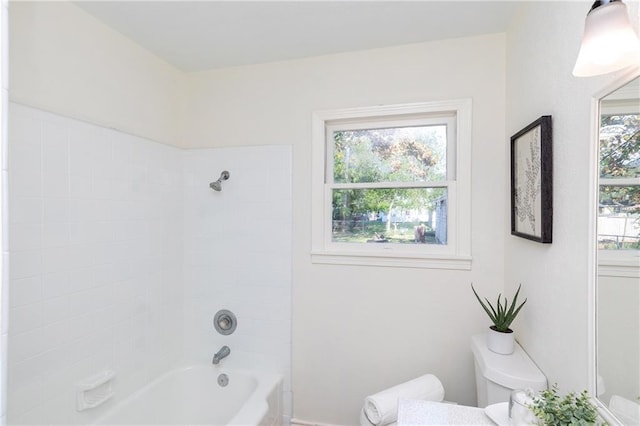 4429 Moravian Dr, Corpus Christi, TX 78411 - full bath with toilet and washtub / shower combination