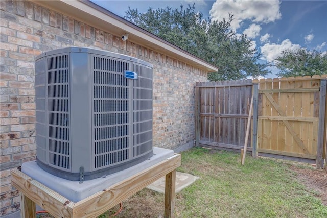 7313 Prairie Dr, Corpus Christi, TX 78413 - exterior view of a central AC unit