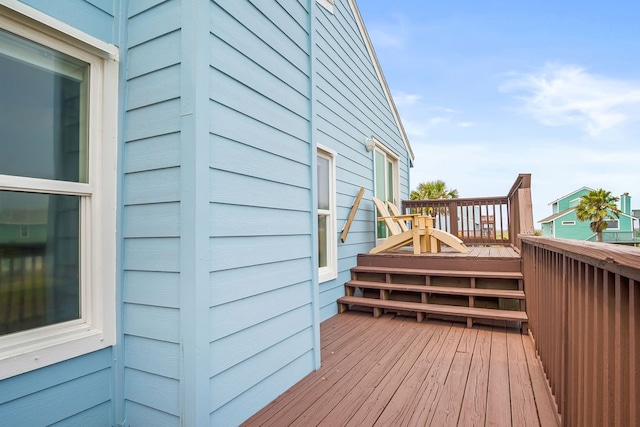 view of deck