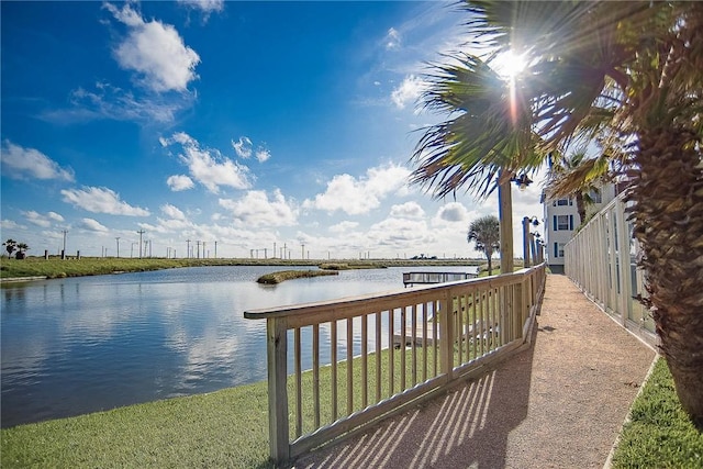 14721 Whitecap Blvd Unit 115, Corpus Christi, TX 78418 - dock with a water view