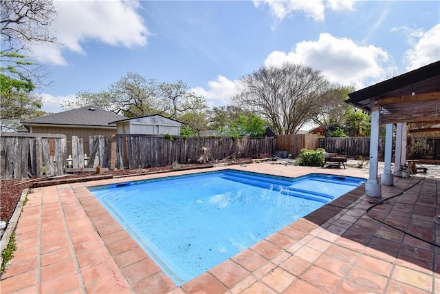 4410 Hebert, Corpus Christi, TX 78413 - view of pool with a fenced in pool, a patio area, and a fenced backyard