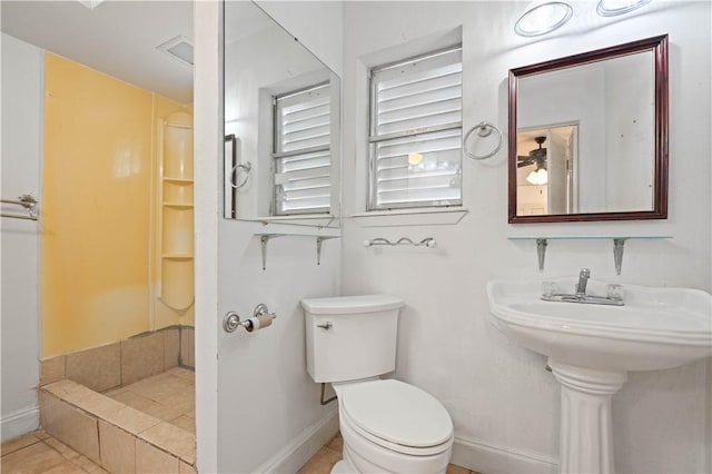 3101 Sylvan Crest Dr, Corpus Christi, TX 78415 - bathroom featuring a shower and tile patterned floors
