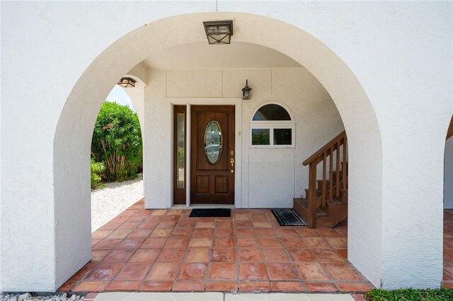 109 Tarpon Ct, Aransas Pass, TX 78336 - entrance to property with stucco siding