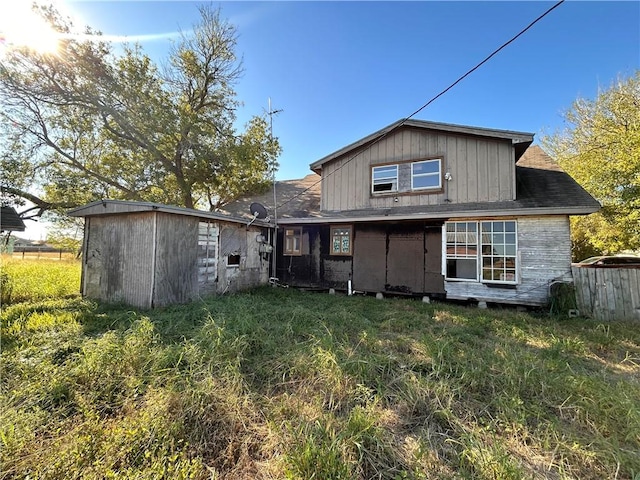 view of rear view of house