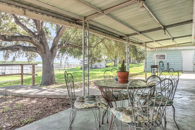 view of patio / terrace