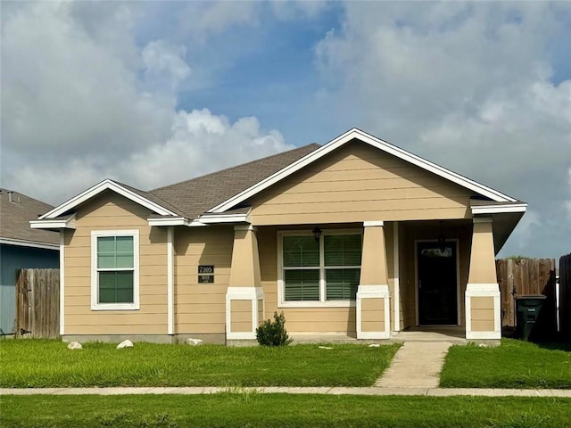 7305 Russ, Corpus Christi, TX 78414 - view of front of property featuring covered porch