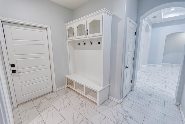 view of mudroom