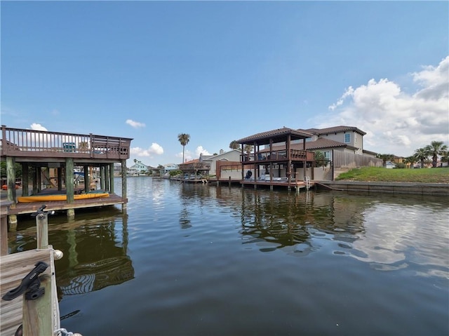 14218 Punta Bonaire Dr, Corpus Christi, TX 78418 - dock with a water view