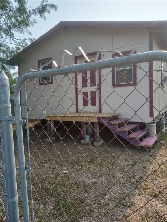 view of rear view of property