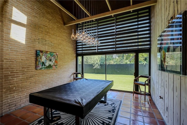 225 Chenoweth Dr, Corpus Christi, TX 78404 - sunroom / solarium with a chandelier