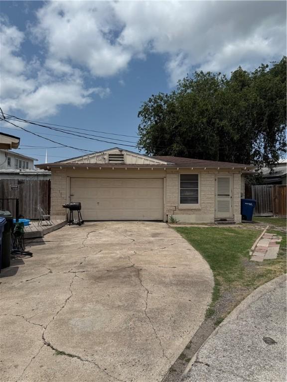 2802 Devon Dr, Corpus Christi, TX 78404 - view of front of property with brick siding
