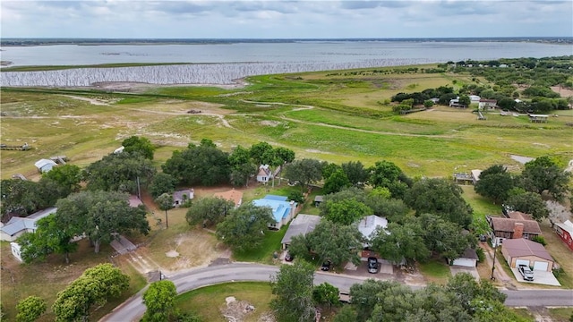 24937 County Road 350, Mathis, TX 78368 - aerial overview of property's location with a large body of water